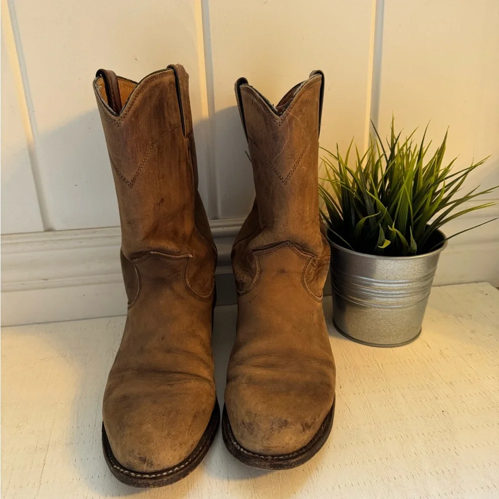 Justin Roper Boots Size 7 Authentic - Picture 2 of 8